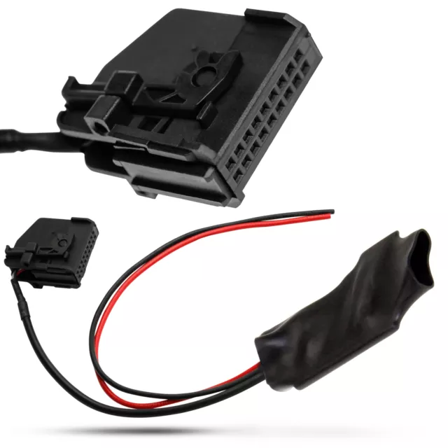 Bluetooth AUX IN Adapter Kabel 18pol Stecker für Mercedes Benz Comand 2.0 APS