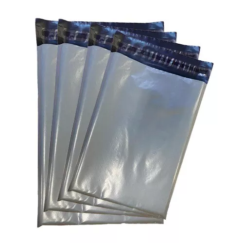 Grey Mailing Postage Bags Strong Quality Plastic Poly Mailer Self Seal ALL SIZES