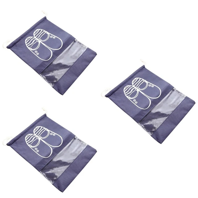 15 stücke Transparente Schuhe Tuch Aufbewahrungstaschen Pouch Wasserdichte Tuch