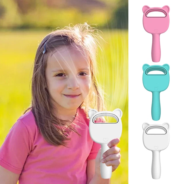 Portable Handheld Bladeless Fan  Mini USB Fan  Cute Bladeless Fan  Quiet And