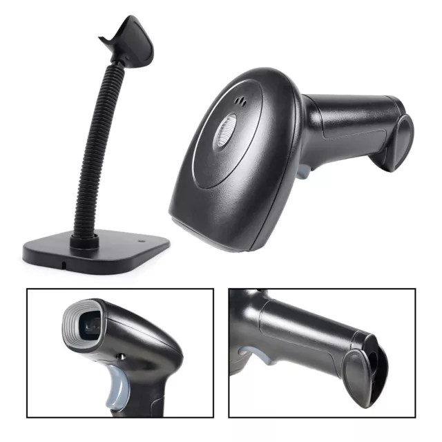 HS22 INTELLIGENT 1D+2D Laser Scanner Bar Code Reader Handheld Gun avec