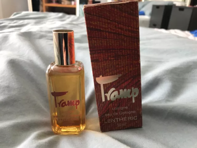 Lentheric Tramp Eau De Cologne Perfume Vintage Boxed 50 Mls Unused