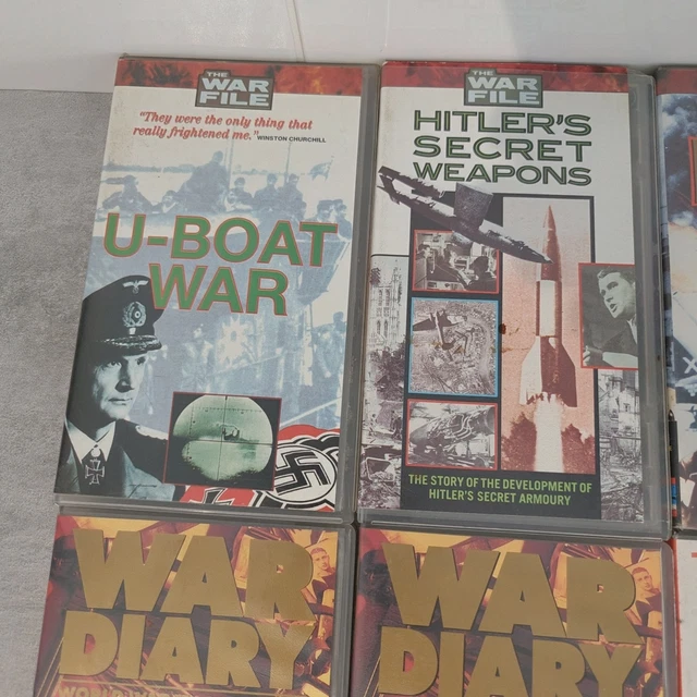 VHS BUNDLE WAR and Military Documentary War Films 15 Tapes £13.31 ...