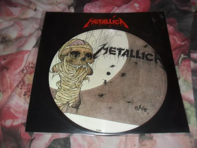 Metallica -One- Awesome Ultra Rare First Press 10" Ep Vinyl New Picture 1989 Ver