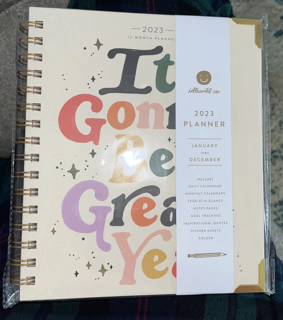 NEW, BLUE SKY Idlewild 2023 Calendar Planner Daily, JanuaryDecember 6