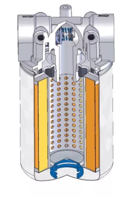 Hydraulik Rücklauffilter - LEITUNGSEINBAU-3/4"-68 l/min 3