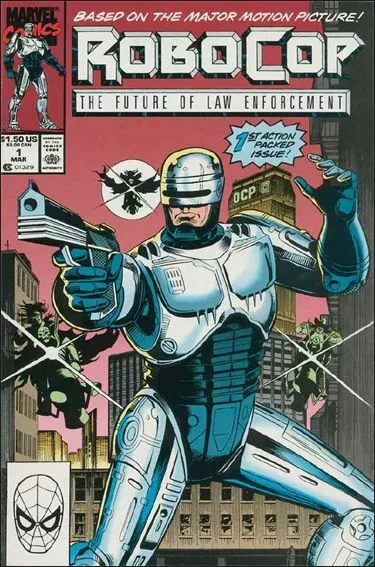 Robocop #1 9.0 (W) VF/NM Marvel Comics 1990 STOCK PHOTO
