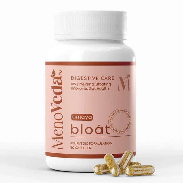 MENOVEDA BLOAT Gut Health & IBS Menopause Supplement For Women