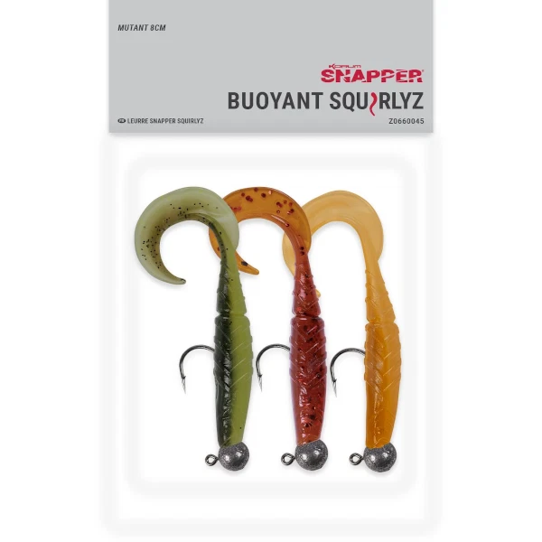 NEW Korum Snapper Buoyant Squirlyz *PAY 1 POST*