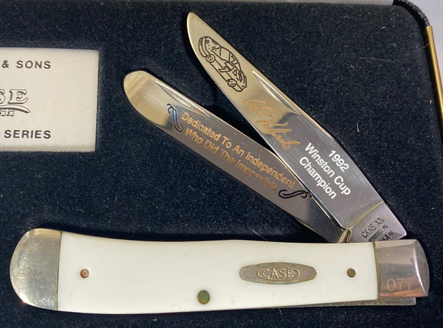 CASE XX NASCAR Winston Cup Champs 21 Knife 20th Anniversary CASE XX NASCAR Winston Cup Champs 21 Knife 20th Anniversary
