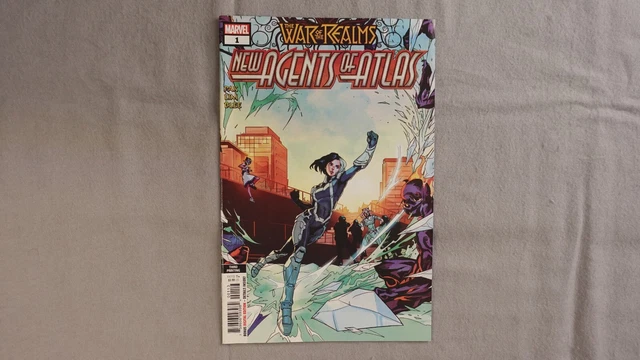 War of the Realms: New Agents of Atlas #1 3rd print lots of 1st appearances 2019