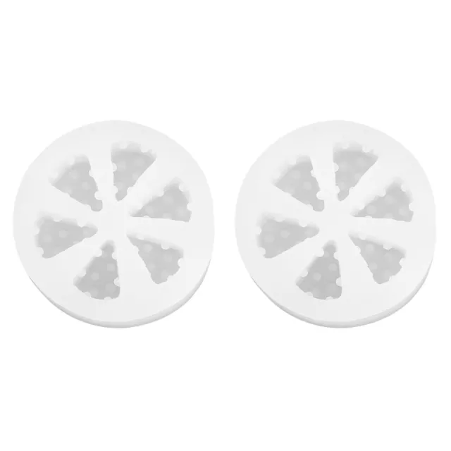 2Pcs 3D Käse Silikonform für Schokoladenkuchen und Desserts