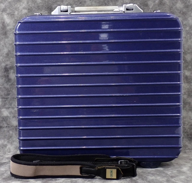 RIMOWA 2-WAY ATTACHE Case Shoulder Bag Blue PicClick CA
