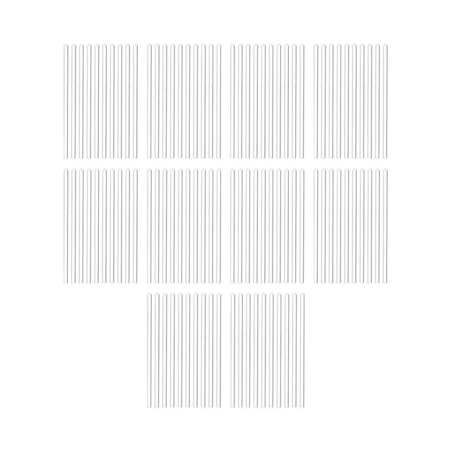 100Pcs Acrylic Rods for Making Lollipops Lollipops Sticks for Cake Christmas