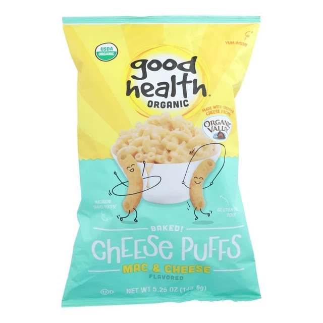 Good Health - Puffs Mac And Chesse Case of 10-5.25 OZ