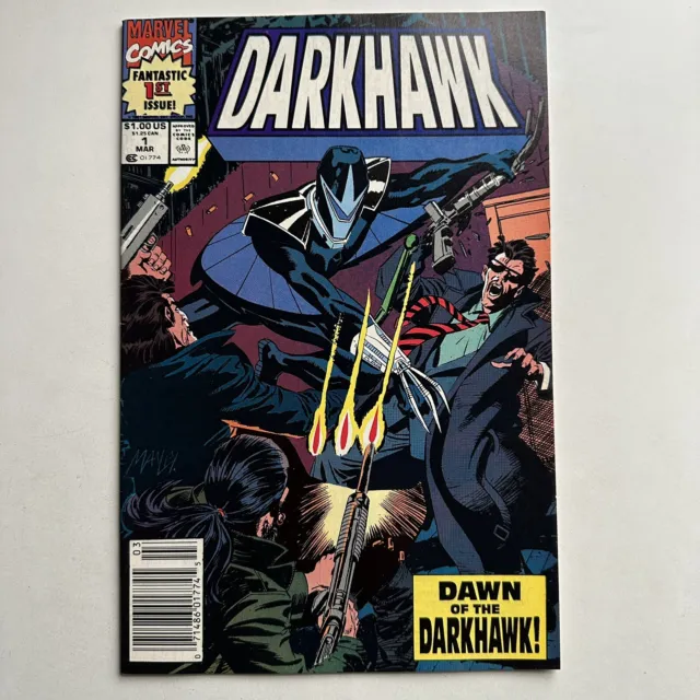Marvel Comics Darkhawk #1 Newsstand Edition 1991 Key 1st Appearance
