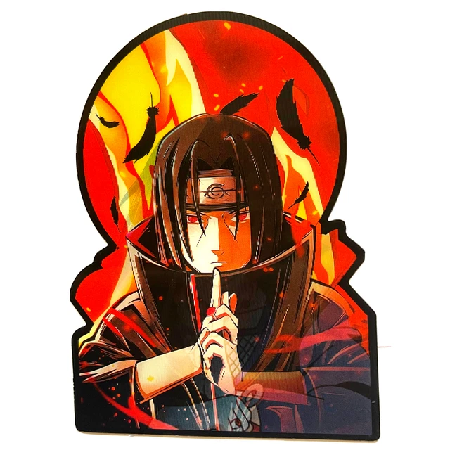 ITACHI UCHIHA Naruto Anime Decal Sticker For Truck/Laptop/Car 3D
