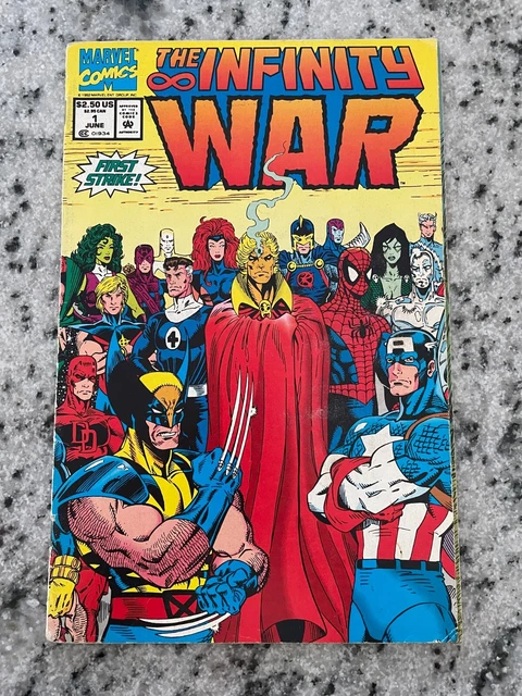 The Infinity War # 1 NM Marvel Comic Book Avengers Hulk Thor Iron Man Wasp J922