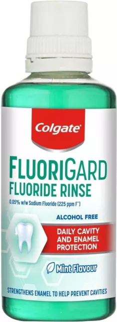 Colgate 400ml Fluorigard alkoholfreie Mundspülung