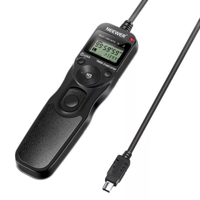 Neewer Digital Timer Remote Shutter Release Trigger for Nikon D90 D600 D610