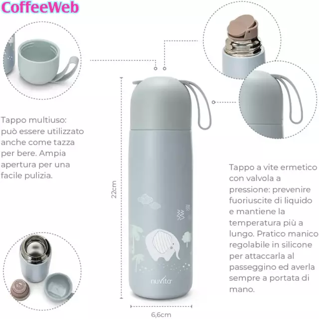 Nuvita 4435 | Thermos Alimenti Caldi E Freddi | Contenitore Termico per Alimenti 3