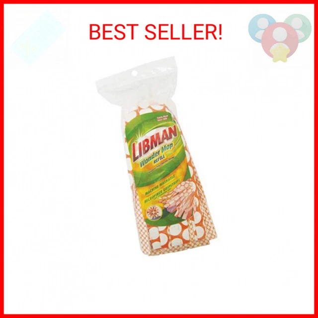 LIBMAN 2001 Wonder Mop Refill,PK6