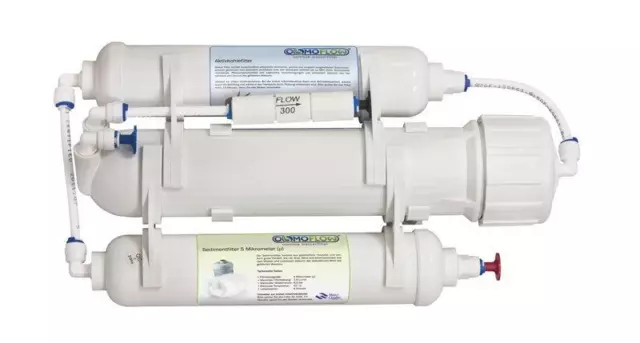 Osmoseanlage Nano / Hobby 285 L am Tag / 0,15 Liter/ Min. Wasserfilter Osmoflow