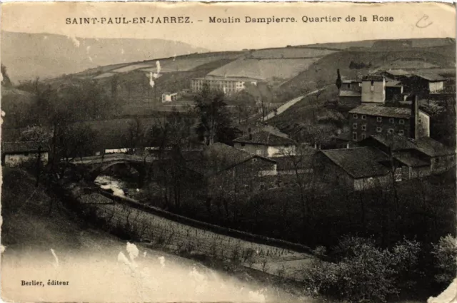 CPA AK St-PAUL-en-JAREZ - Moulin DamPIERRE Quartier de la Rose (580540)