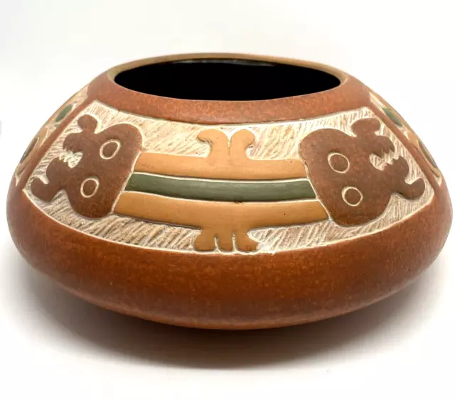 Desert Snake Ceramic Round Ashtray