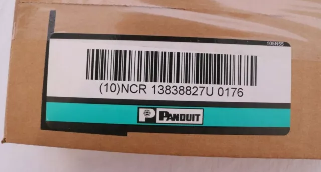 NEW Panduit Pan-Net CMBBL-X Mini-Com 1-Port Blank Module Black Box of 50 3