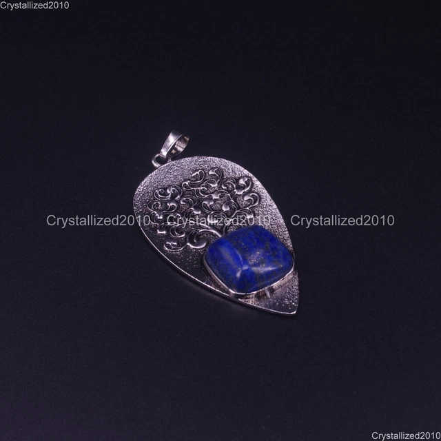 Natural Gemstones Life Tree Drop Slice Reiki Pendant Charm Beads Tibetan Silver