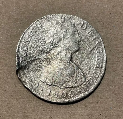 Mexico - 1805 MoTH Large Silver 8 Reales