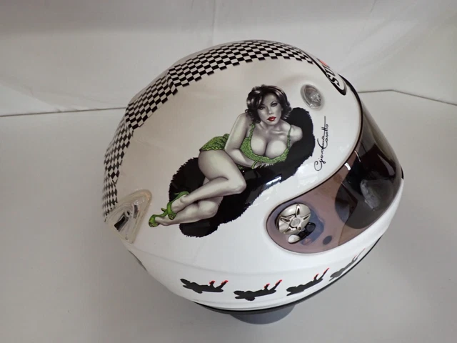 Suomy Vandal La Cocca Motorcycle helmet. Size Large. Rare. Includes Smoke Visor