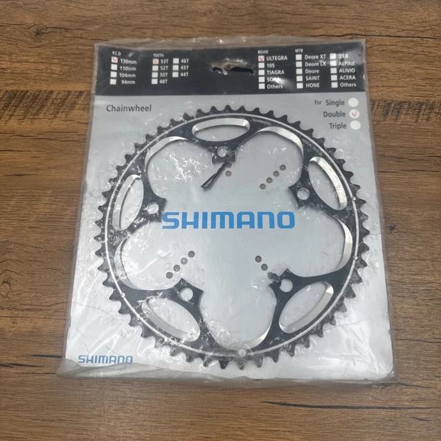 Pignon Plateau Shimano Ultegra FC-6500 39 Dents - 130 BCD - Neuf Pour Route/vélo Course