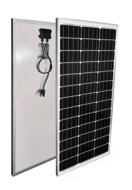 Pannello Solare Fotovoltaico 20W/50w/80/100/130/160/170w 12V-  Monocristallino