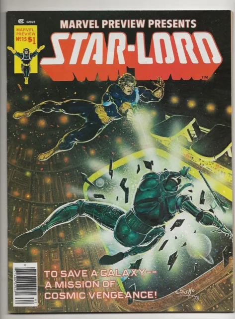 Marvel Preview Presents #15 (1978) Star-Lord High Grade VF/NM 9.0
