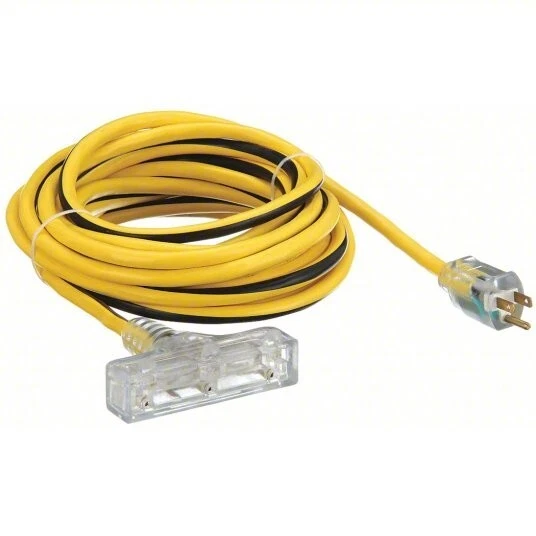 Cable de extensión iluminado de 3 salidas Power First 1Xur1 25 ft 12/3 ENVÍO GRATUITO