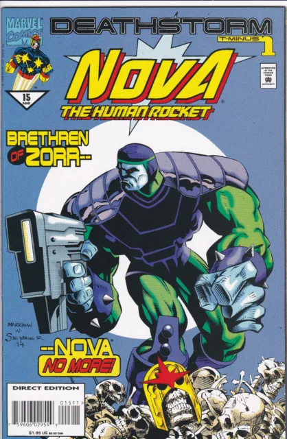 Nova #15 Vol. 2 (1994-1995) Marvel Comics, High Grade