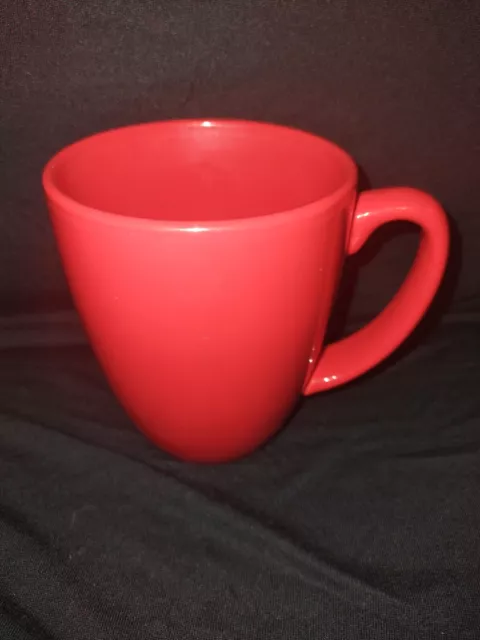 Red Corelle Stoneware 12 Oz Coffee Tea Mug