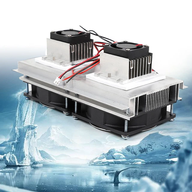 Semiconductor Air Conditoner Fan Refrigeration Thermoelectric Cooler Peltier 12V