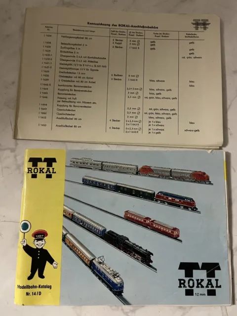 Katalog Rokal TT Nr.14d Modellbahn