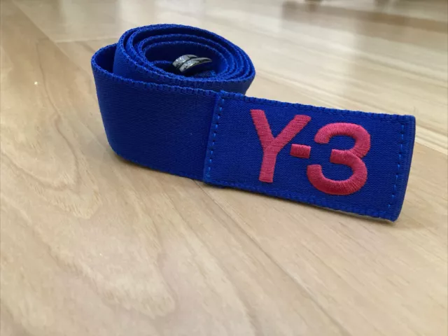 YOHJI YAMAMOTO Y-3 Belt D Ring Blue Small 115 cm $32.00 - PicClick