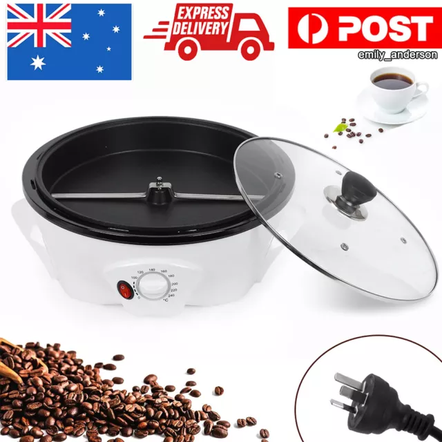 Electric Coffee Roaster Household Baking Machine Coffee Bean Roasting Machine AU