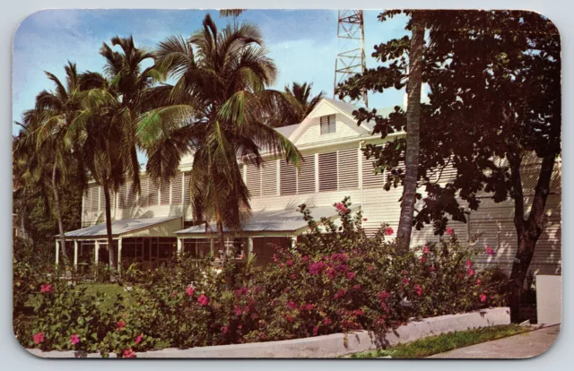 Key West Florida~The Little White House~President Truman Retreat~Vintage PC