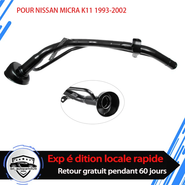 NSGMXT Tuyau De Remplissage Réservoir Carburant Pour Nissan Micra C+C III (K12) 2003-2010