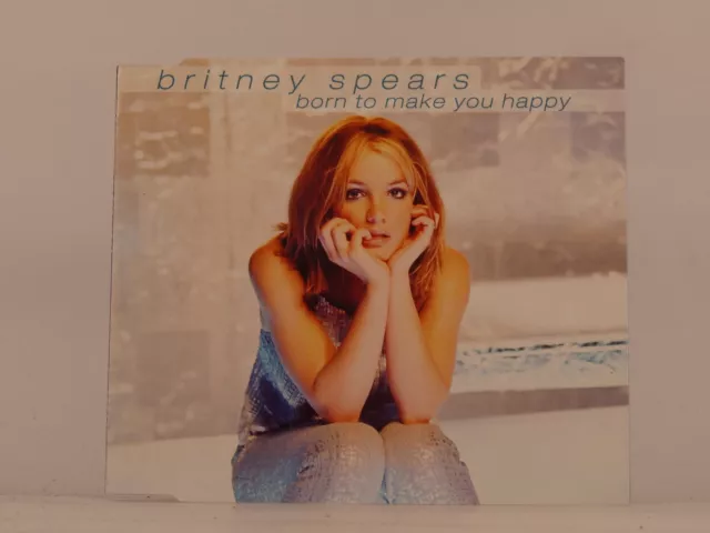 BRITNEY SPEARS BORN TO MAKE YOU HAPPY (L5) 3 Track CD Single Picture Sleeve ZOM