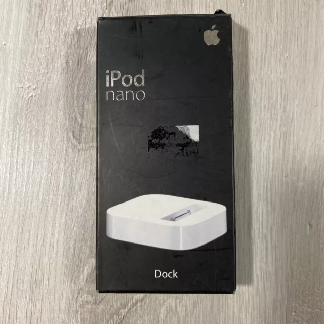 Docking Station Originale Apple Ipod Nano 1A O 2A Generazione