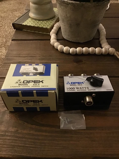 Opek CX-5 3 Position 1000 W Coaxial Antenna Switch-Taiwan