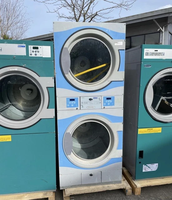 ELECTROLUX / HUEBSCH Stacker Gas Dryers, Commercial, Industrial Tumble