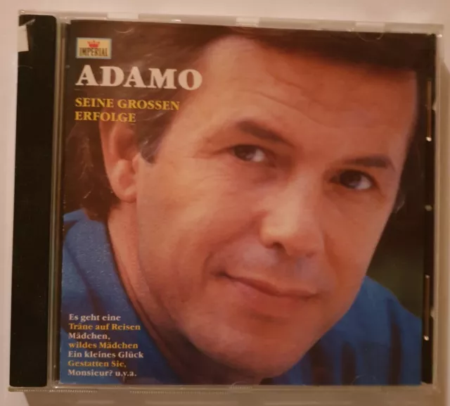 CD Album Adamo - Seine Großen Erfolge  - 1 CD -  gut erhalten   D 25